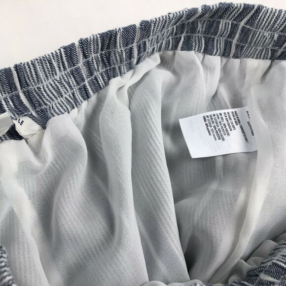 American Eagle 2 piece set crop top with flowy pants Blue striped size S‎ - Picture 7 of 12